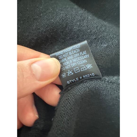 SKULL CASHERE Cotton Cashmere Full Zip Sweater Medium - Picture 5 of 11